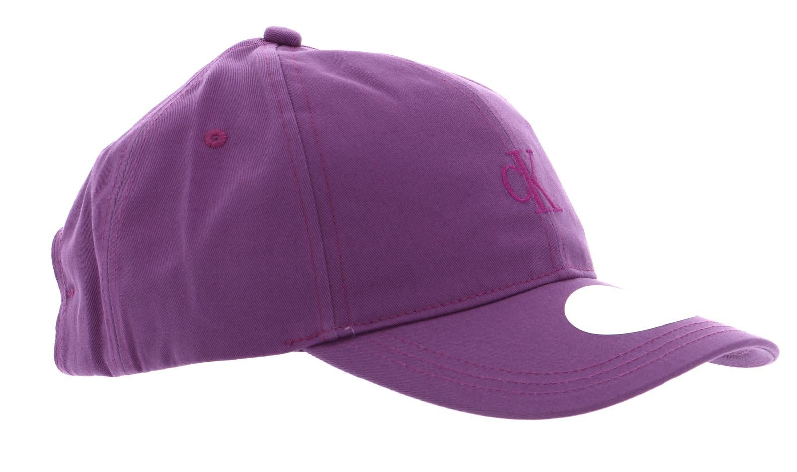 Casquette Calvin Klein Minimal Monogram couleur framboise ajustable - 4