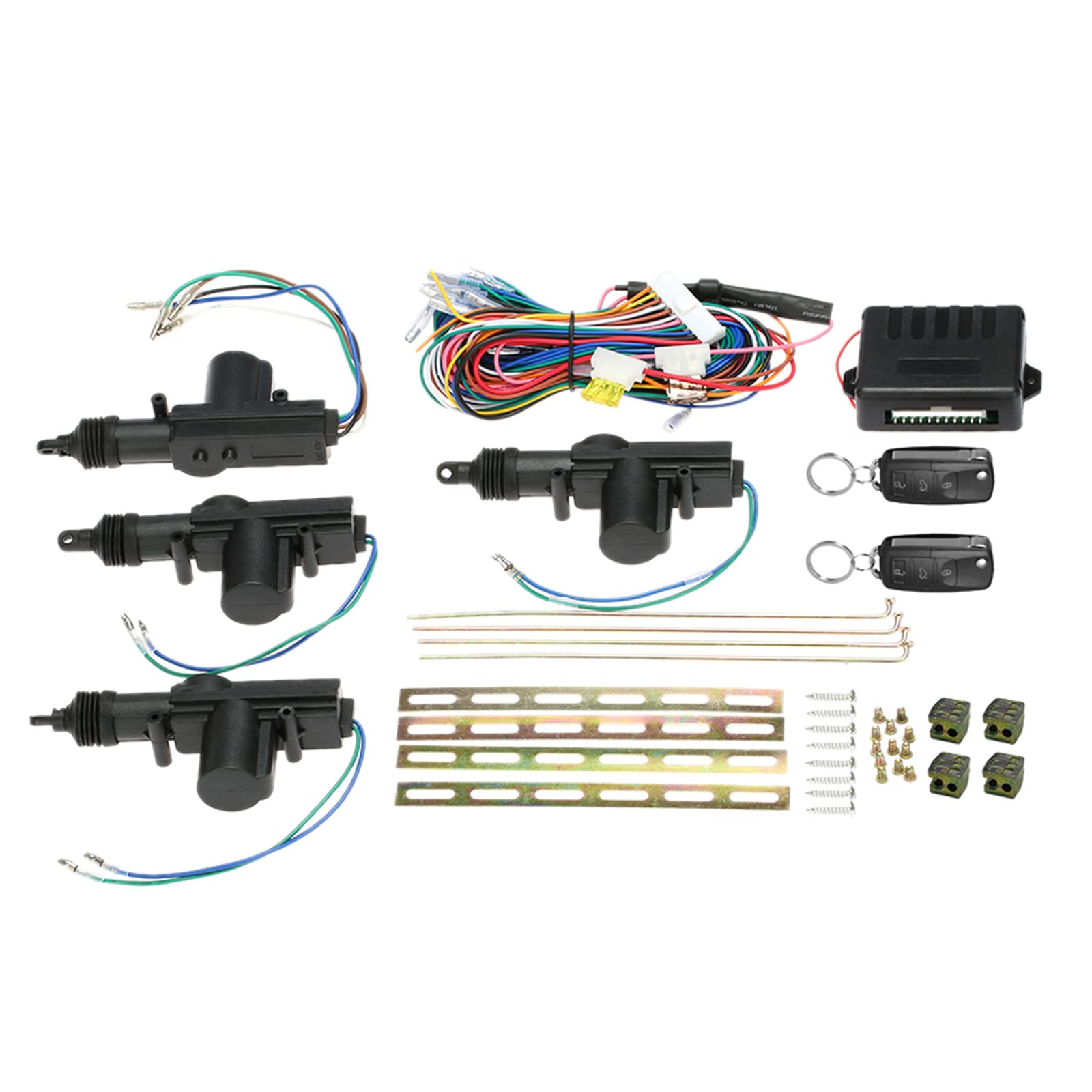 Zentralverriegelung Universal Auto Türschloss Schlüssel Entry System Remote Central Control Locking Kit with Trunk Release Button