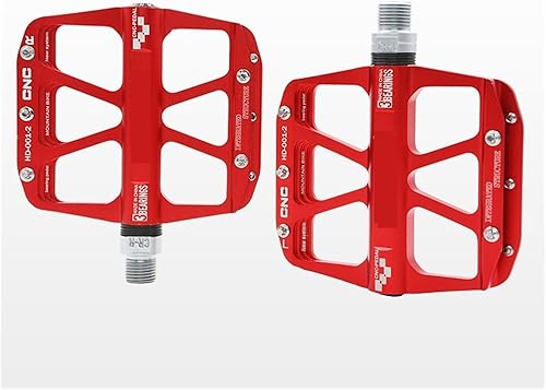 Miniatura 7 de Footboard Bicycle Pedal Non-Slip MTB Pedals Aluminum Alloy Flat Applicable Waterproof Bike Accessories Perfect for Replacing Your Old Parts.