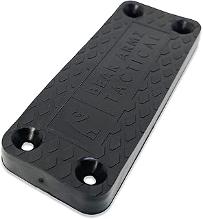 Gun Magnet Mount & Holster For Vehicle And Home I Rubber Coated w/ Adhesive Backing I 35 Lbs Rated I Firearm Accessory I Concealed Holder For Handgun, Shotgun, Pistol, Truck, Car, Wall, Vault - Bear Armz Tactical