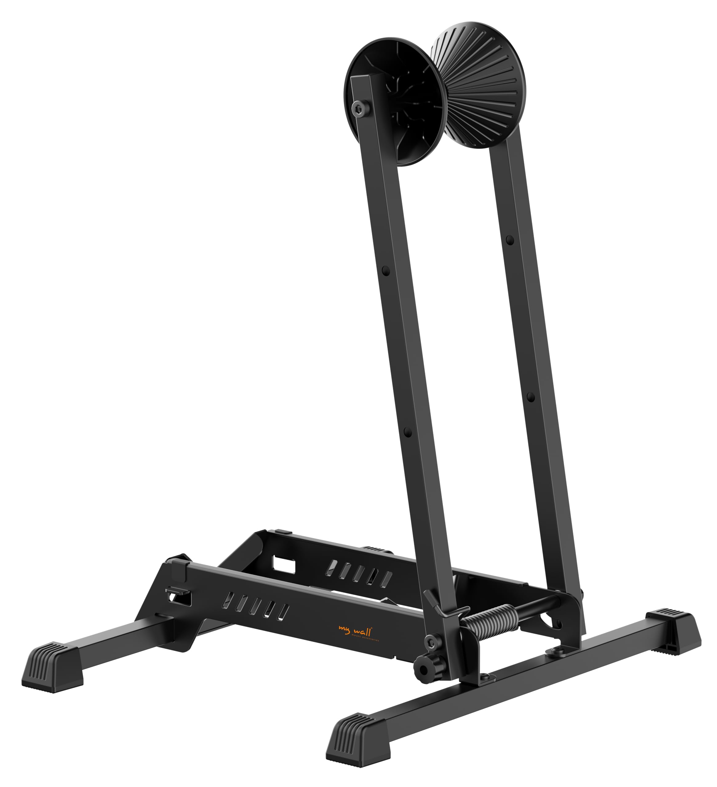 my wall Freistehender Klappbarer Fahrradständer - HR16L, für 20–29 Zoll, Radständer für MTB, Rennrad & E-Bike, Stabil, Faltbar, Einstellbar, Für Reifen bis 4,5", Bike Stand bis max. 35 kg