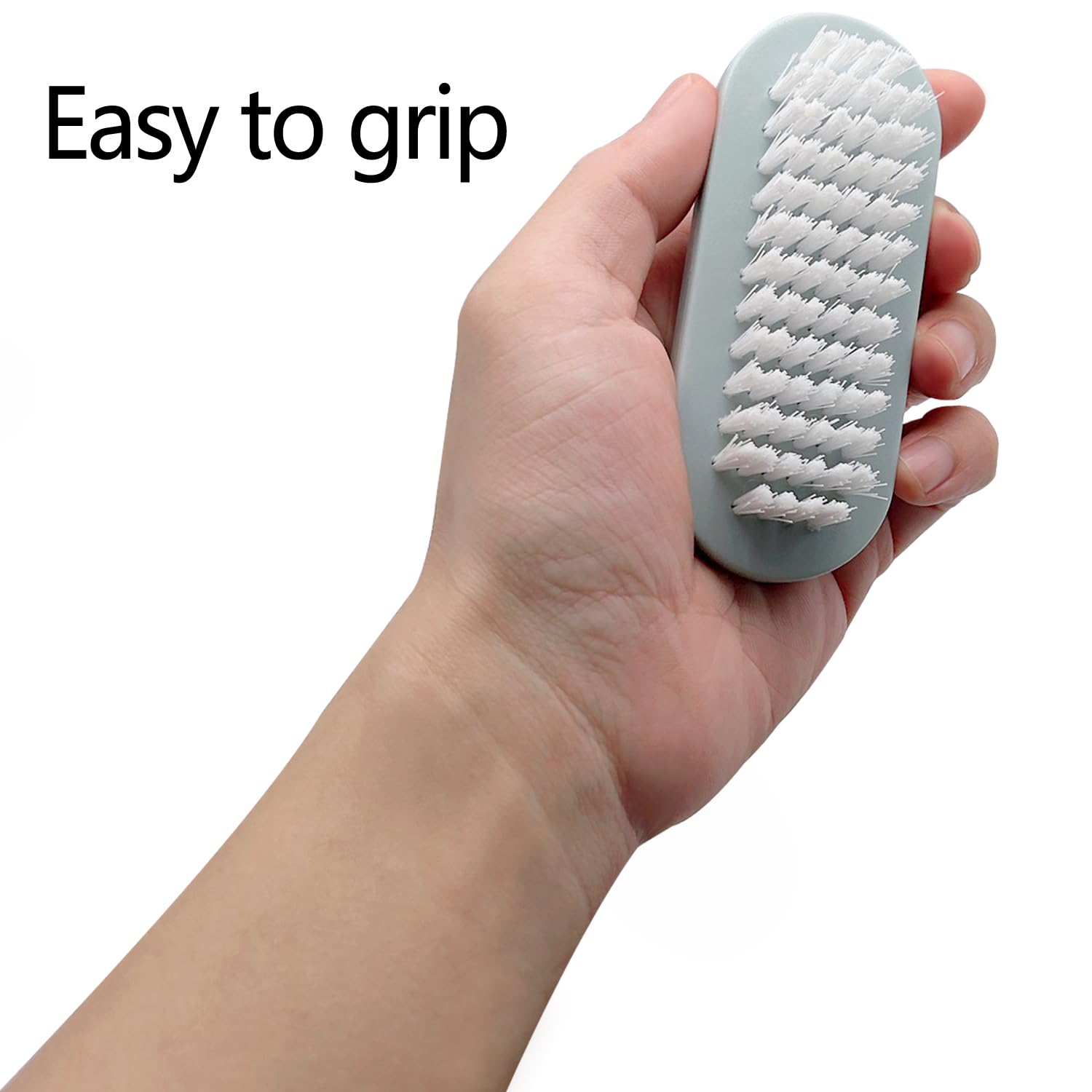 Cepillo de uñas para limpieza de uñas, cepillo de limpieza de uñas, 4 unidades