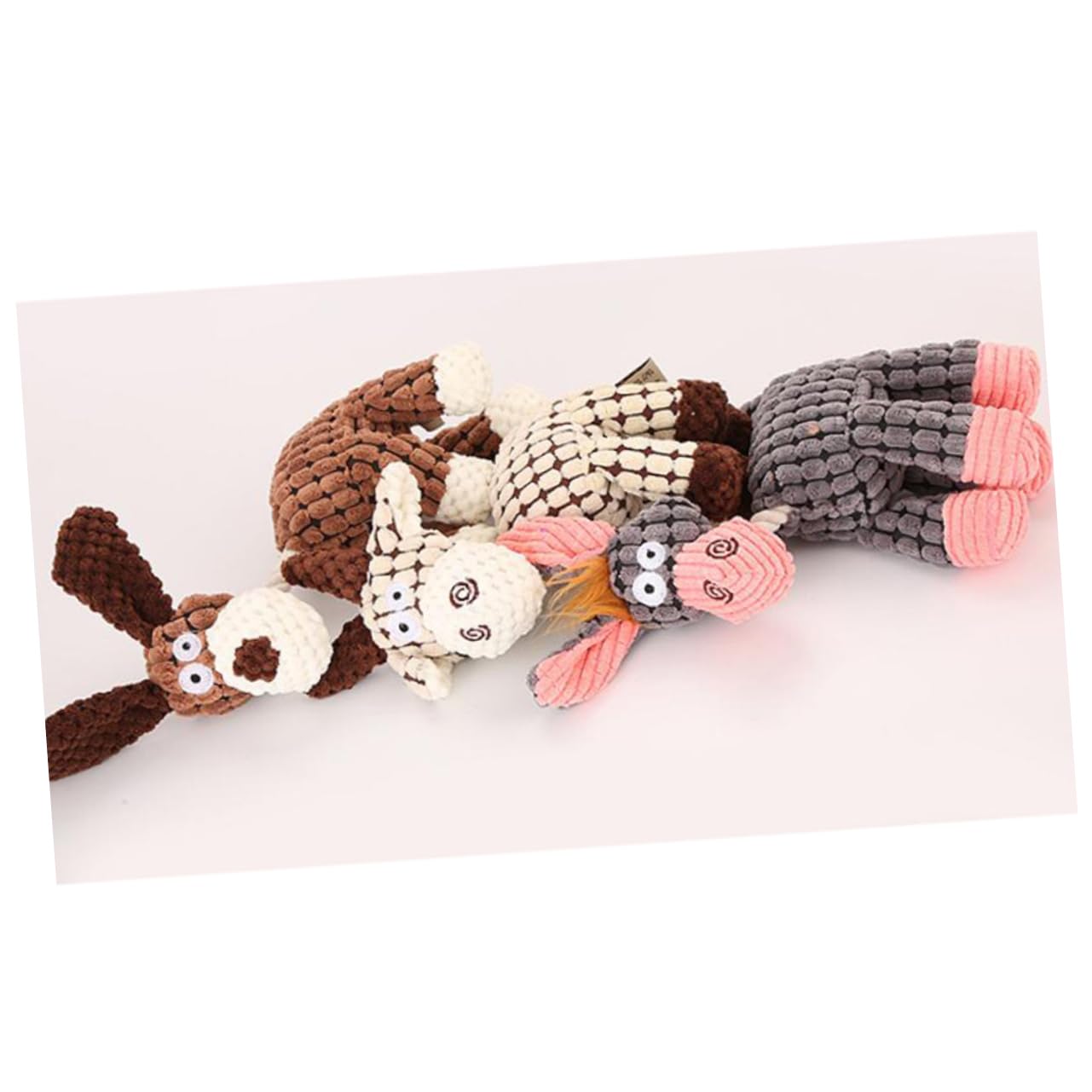 minkissy 3 Piezas De Peluche para De Peluche Chirriantes para Masticar para Perros Interactivos para Perros Chirriantes para