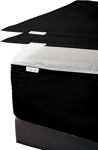 Miniatura 8 de RAJVEER TEXTILE Top Split King - Juego de sábanas para camas ajustables, 1000 hilos, 100% algodón egipcio, 4 piezas, se adapta a bolsillos de hasta