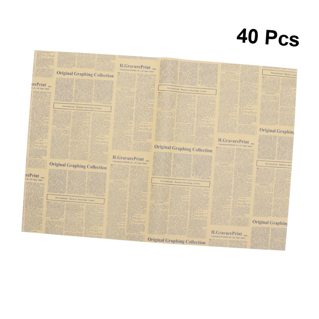 FRCOLOR 40 Blätter Geschenkpapier paketpapier frstival mother day hochzeitsdirndl قرآن Packpapier aus Zeitungspapier Verpackung wickelt Blumenpackungen Kraftpapier Floristenbedarf Material