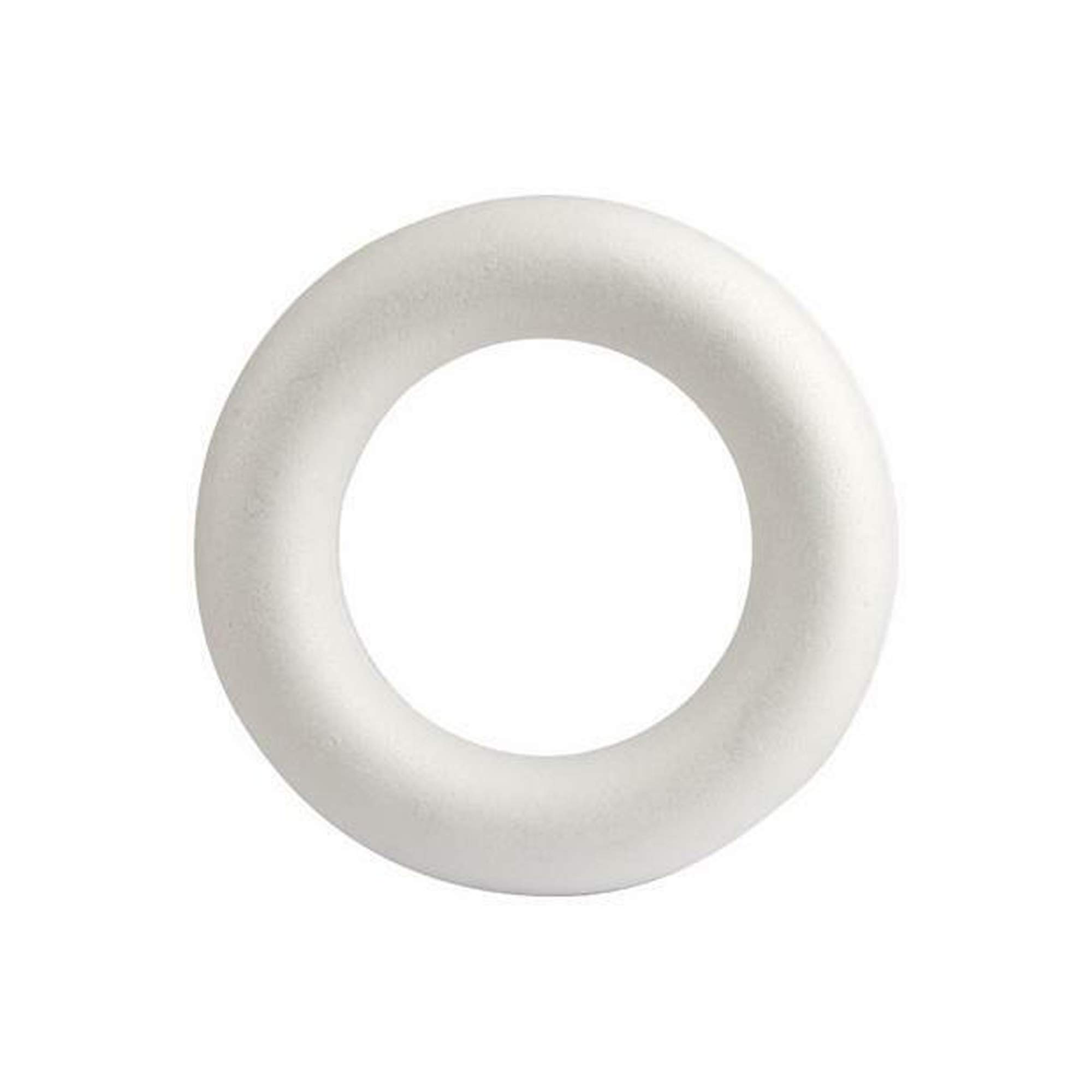 25,35cm Polystyrene Half Round Ring for Christmas Craft (35CM, Pack 1)