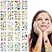 Produktbild SZSMART Zoo Tier Temporäre Tattoos Set Kinder Dinosaurier Tattoos Dino Tattoo Tier Sticker Tattoos Kindertattoos Aufkleber für Kindergeburtstag Mitgebsel Gastgeschenke Party Spielzeug, 20 Blätter