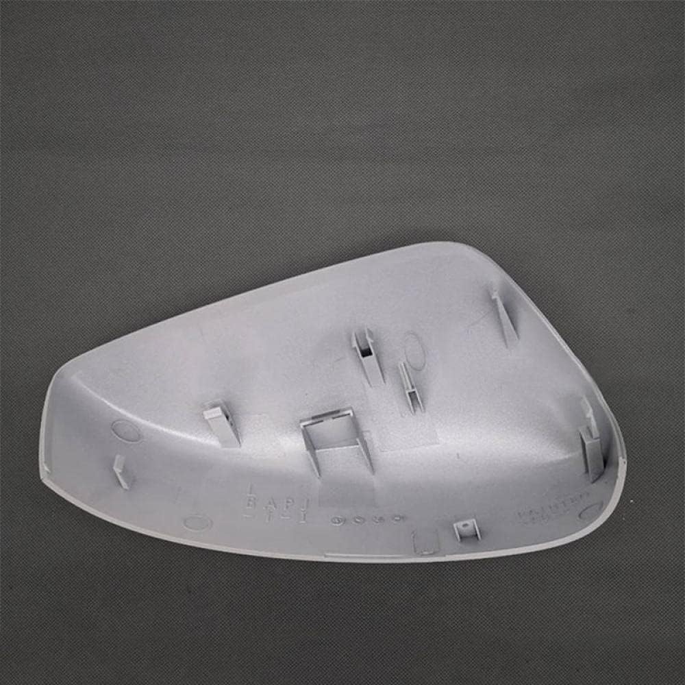 Fit 3 2017 2018 2019 Car Left Right Side Mirror Cover Housing Wing Door Mirror Shell Cap-Silver_Right_Side (black right side)