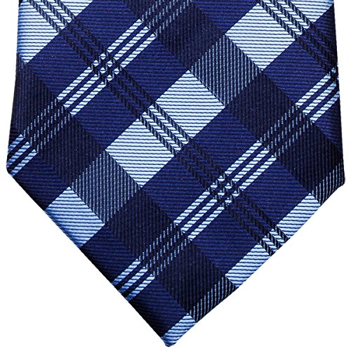 Classic Plaid Patterns Woven Boy's Tie - 8-10 years2