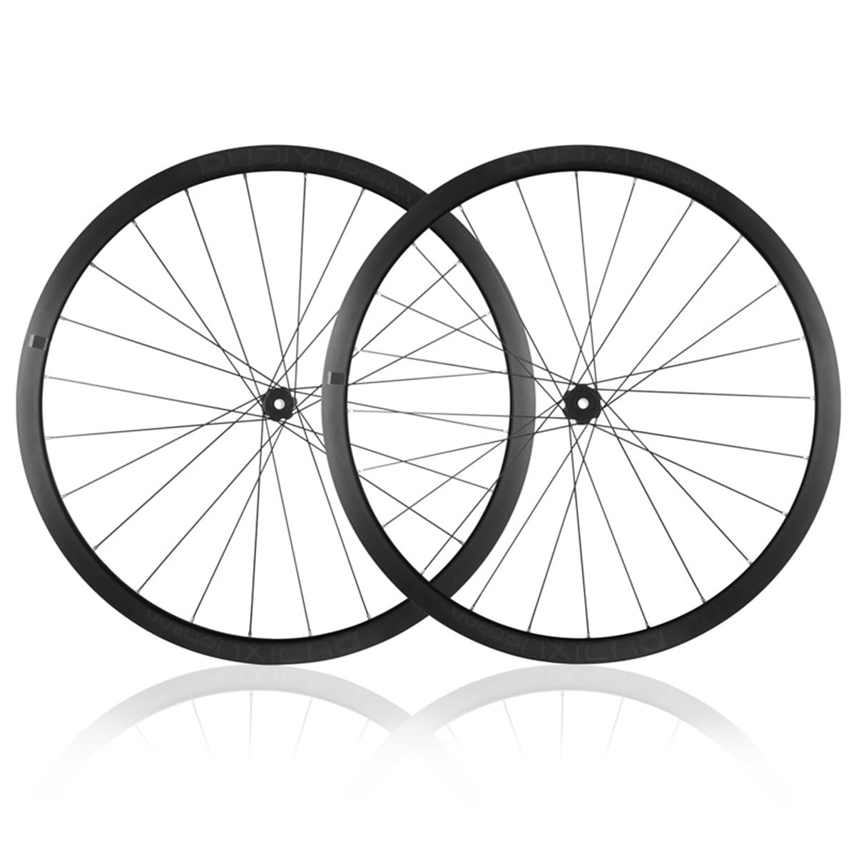 Set Di Ruote 700C Center Lock Con Freni A Disco For Bici Da Strada Perno Passante Anteriore 100mm Posteriore 142mm Cerchio In Lega Di Alluminio For Cassetta 7-12/11-12 Velocità