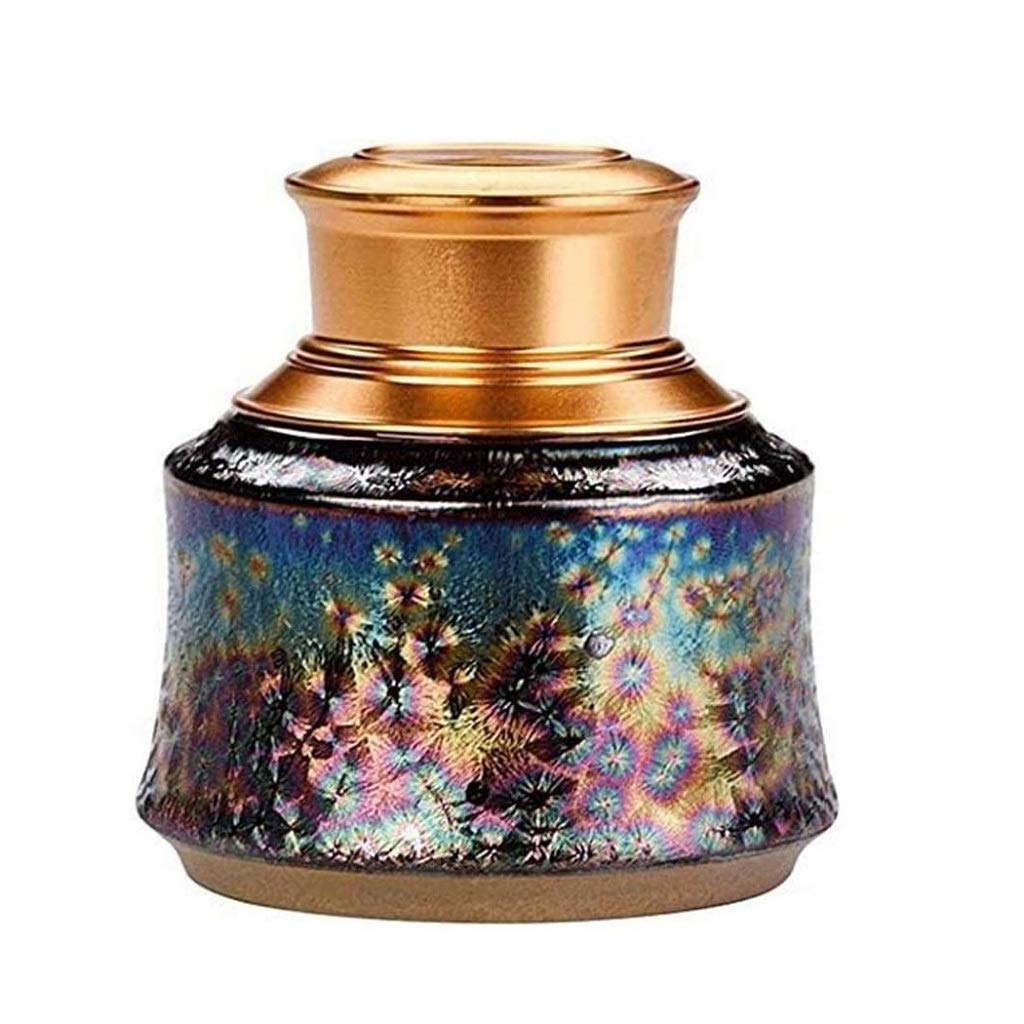 Urne funéraire en bois pour cendres de taille petite et style rétro pour maison - 8