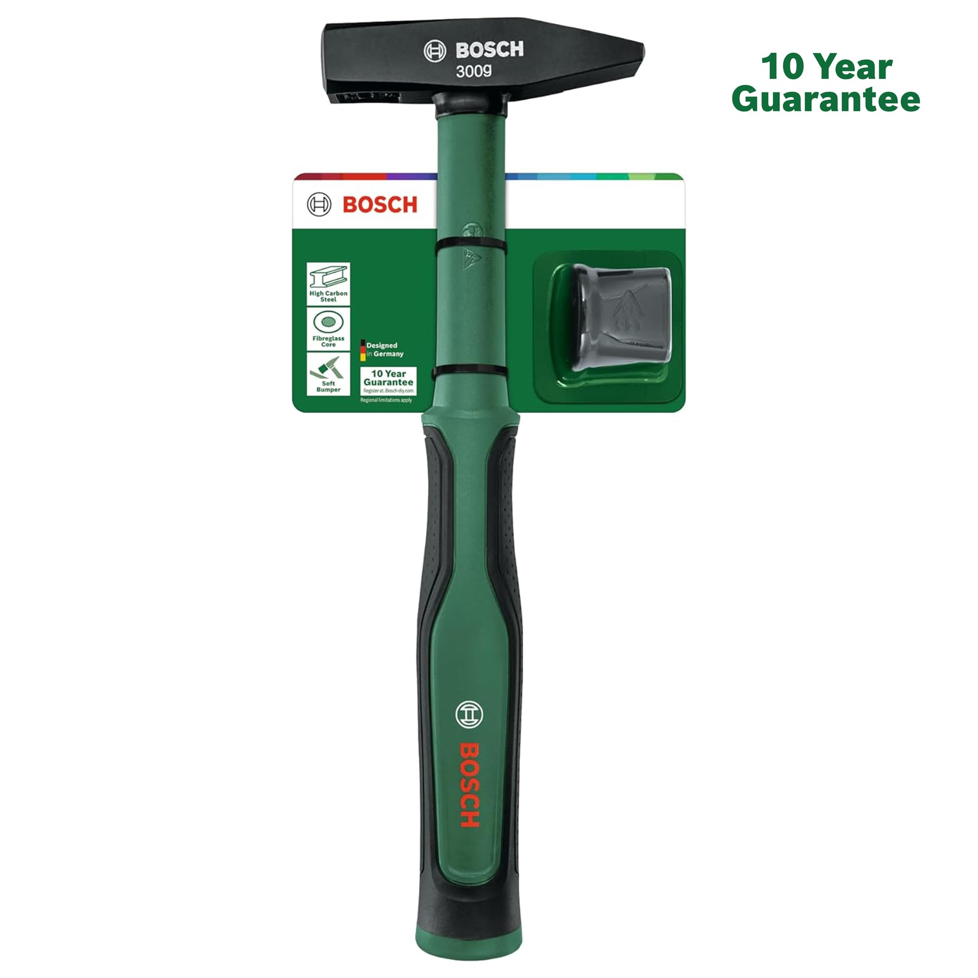 Bosch Martello da 300 g + paracolpi morbido (Accessori Utensili Manuali)