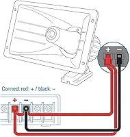 Vista 4 de QWORK Altavoz de bocina de alimentación, 50 W 8 ohmios altavoz PA interior/exterior, blanco