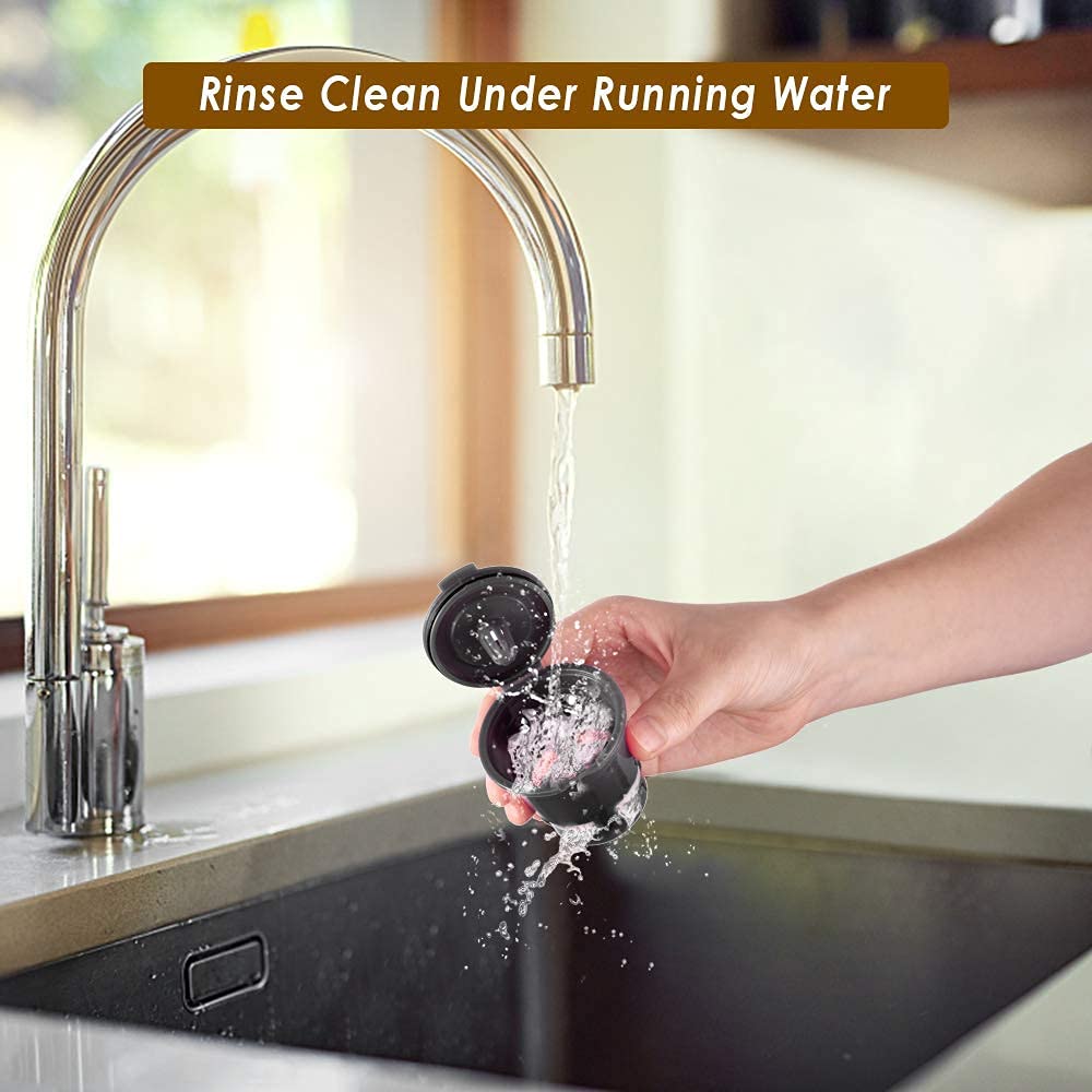 CHULUX Single Serve Coffee Machine and Four Pieces Reusable Coffee