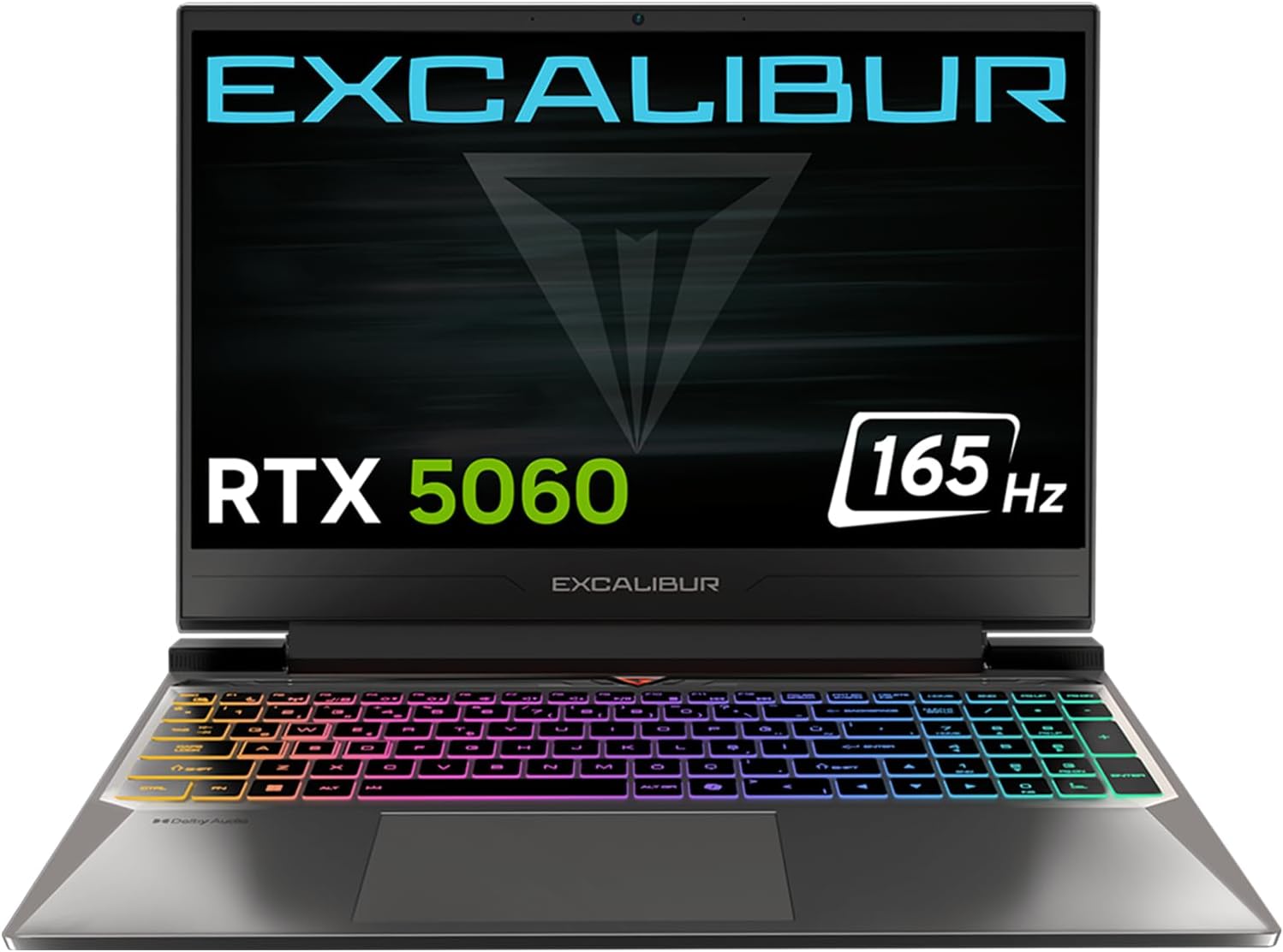Casper Excalibur G870 Series 2 Intel Core 7-240H 16GB 1TB 8GB RTX5060 165HZ 15.6″ Freedos Gaming Laptop G870.240H-BF60X-C