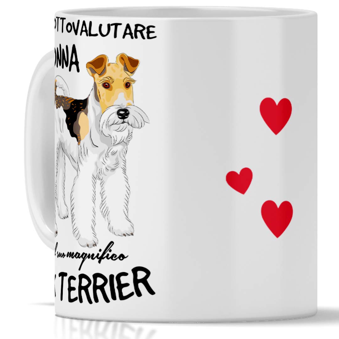 Tazza Weimaraner Ceramica - Regalo Per Amanti Cani - Stampata Doppia Faccia Microonde E Lavastoviglie Safe - Foto 7