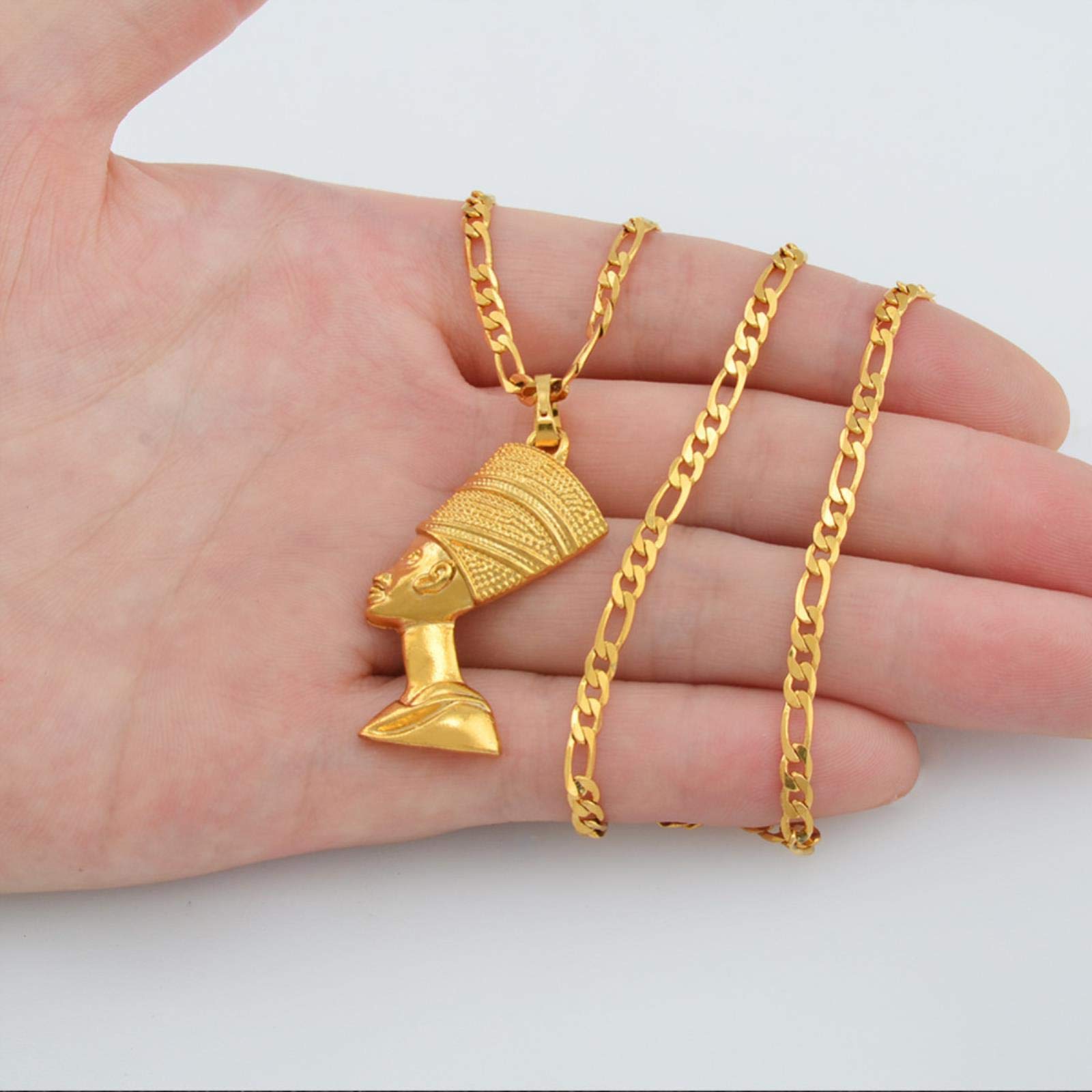 Collana Regina Nefertiti 81stgeneration – Ciondolo Grande Con Scarabeo Alato – Argento 925
