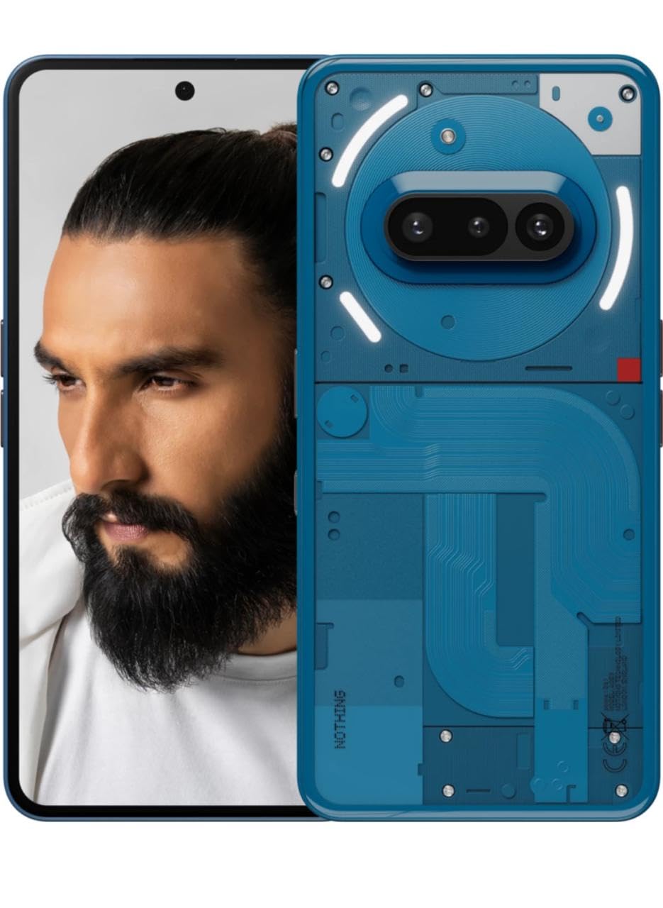 Nothing Phone (3a) 256GB ブルー Nothing Phone (3a) 5G (Blue, 8GB RAM, 256GB Storage) : Amazon.in