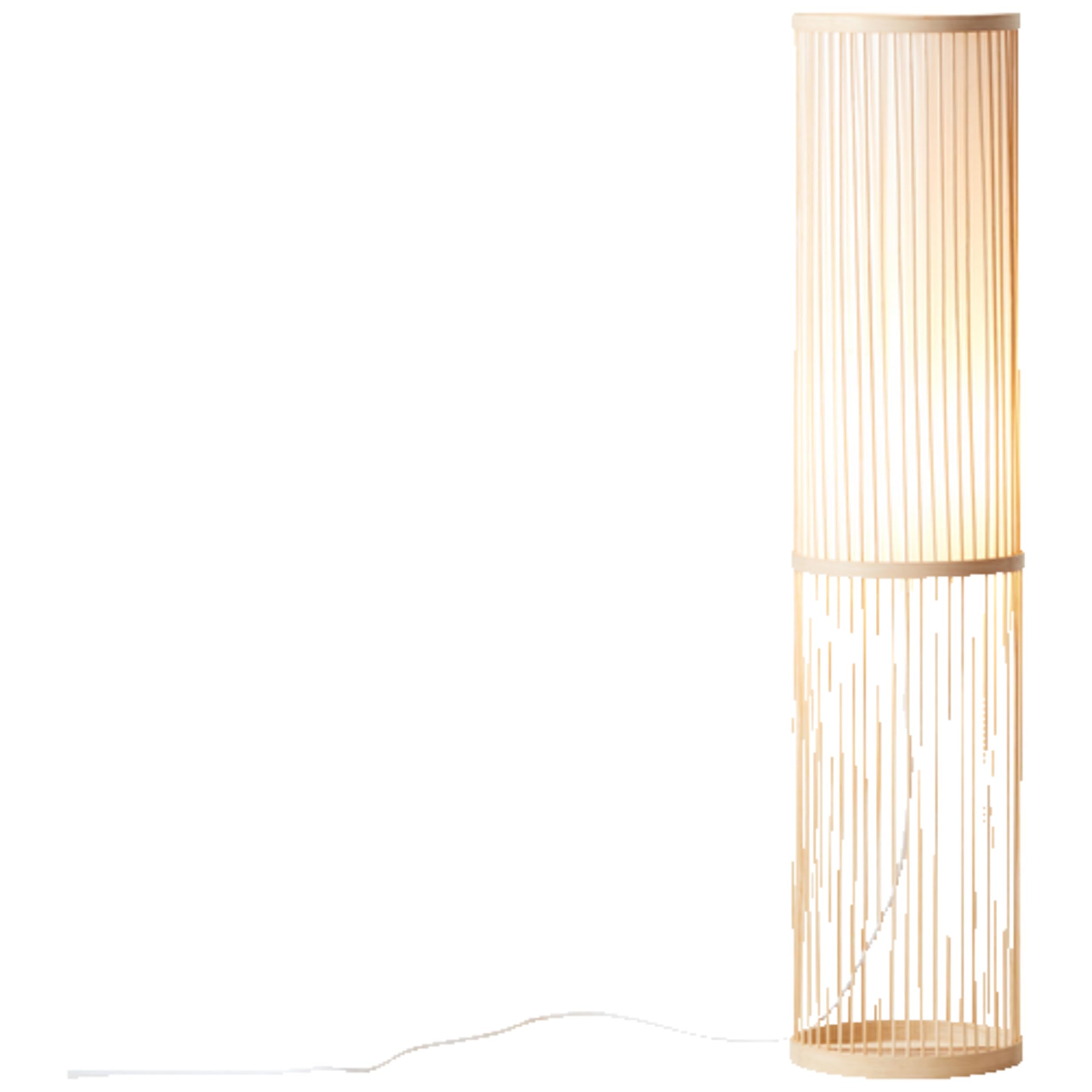 Brilliant Lampa stojąca 1 szt. naturalna/biała 92771/09