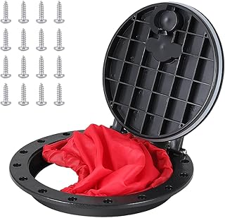 Sponsored Ad - Duggonia 8 Inch Black Kayak Hatch Kit - Kayak Deck Hatch with Storage Bag for Fishing Paddle Kayaks
