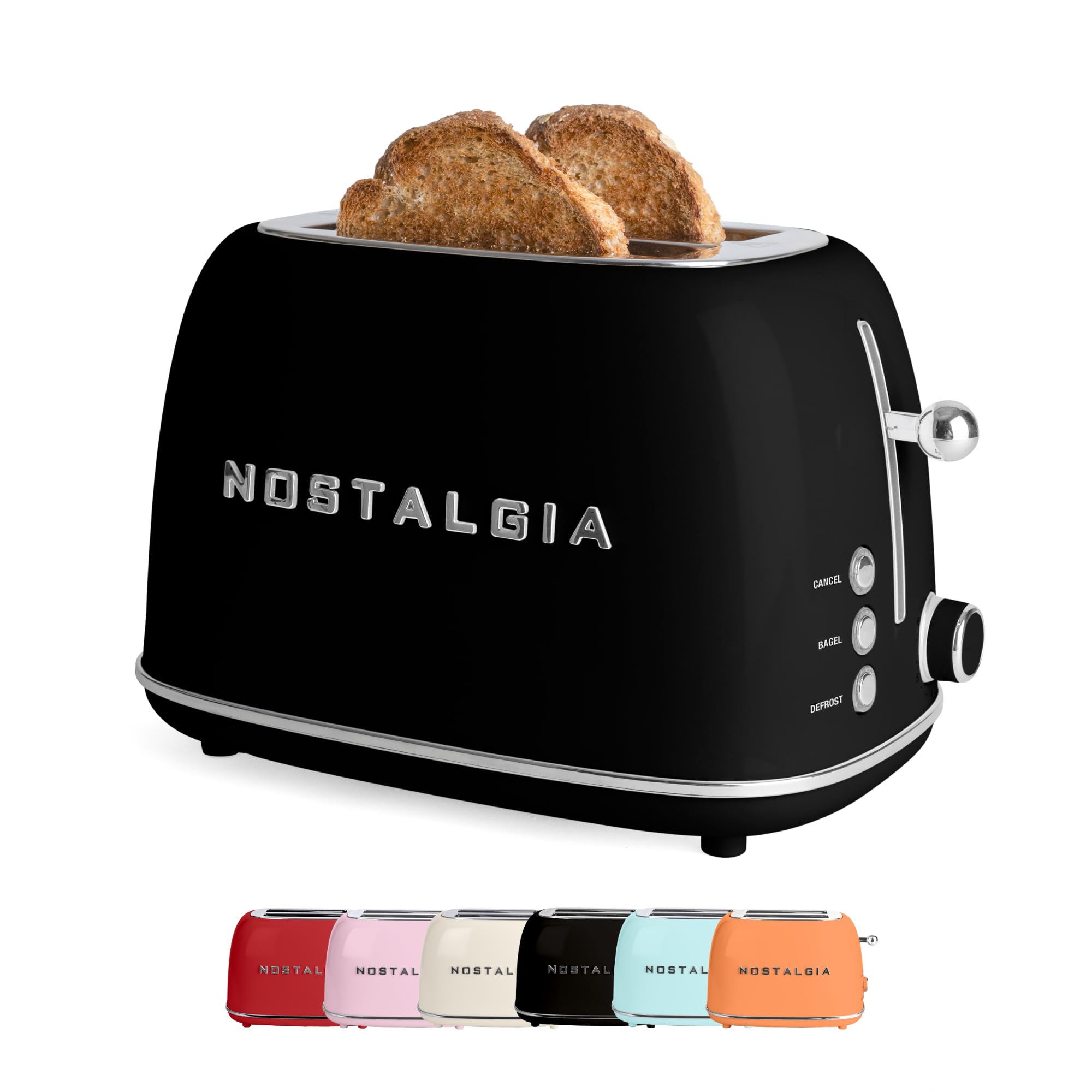 Nostalgia Classic Retro 2-Slice Toaster