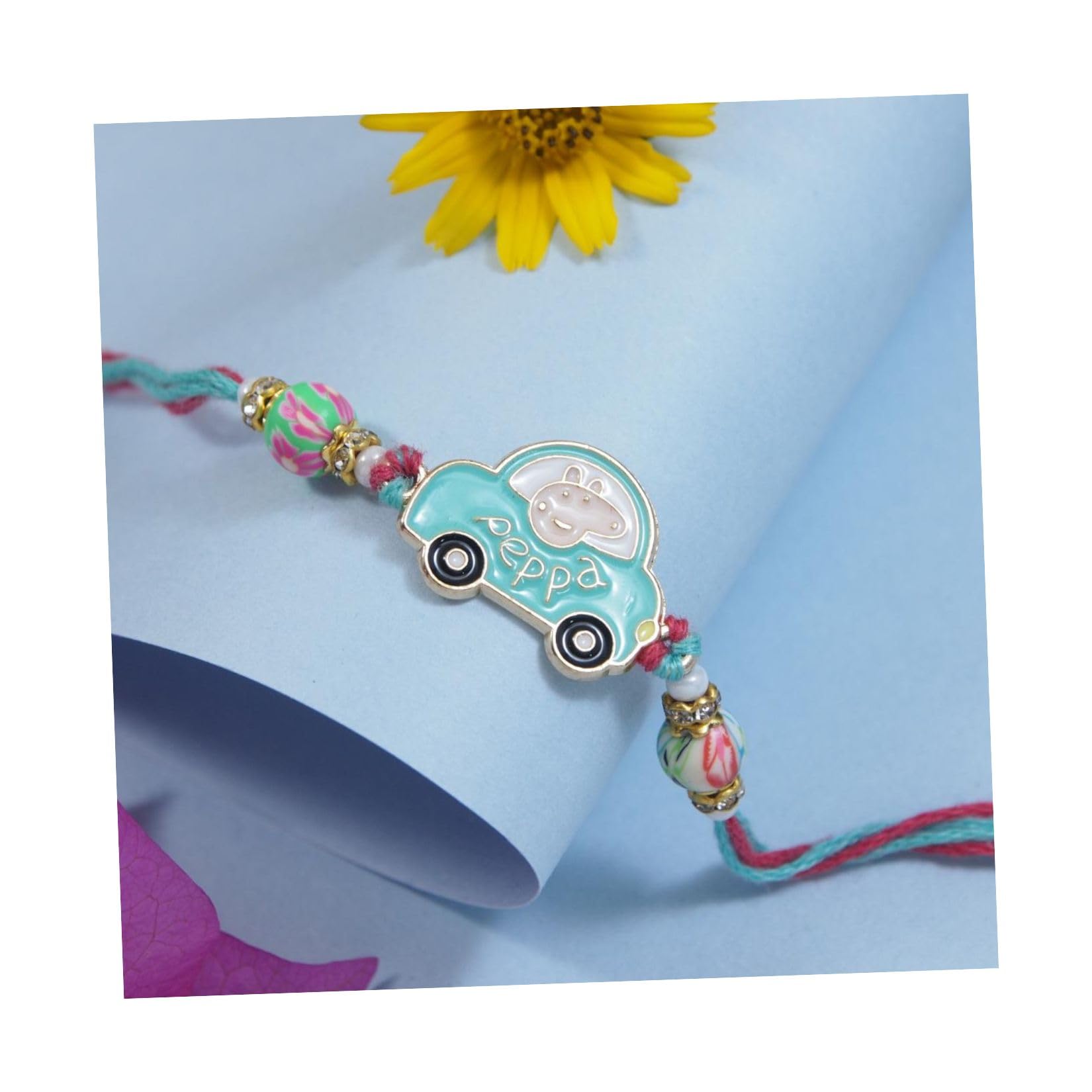 I Jewels Fancy Cartoon Kids Rakhi With Roli Chawal & Rakshabandhan Card for Bro/Brother/Bhai (R199-R201) (Style 2) (B0D879F5NM) Amazon Price History, Amazon Price Tracker