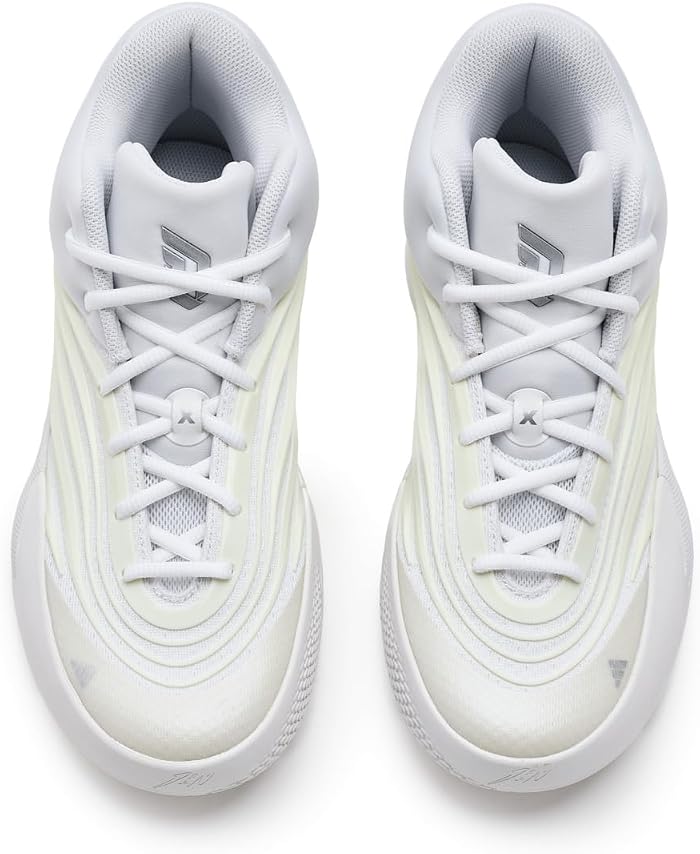 Обувь adidas Dame X Basketball Shoes, цвет: Белый — фото 6