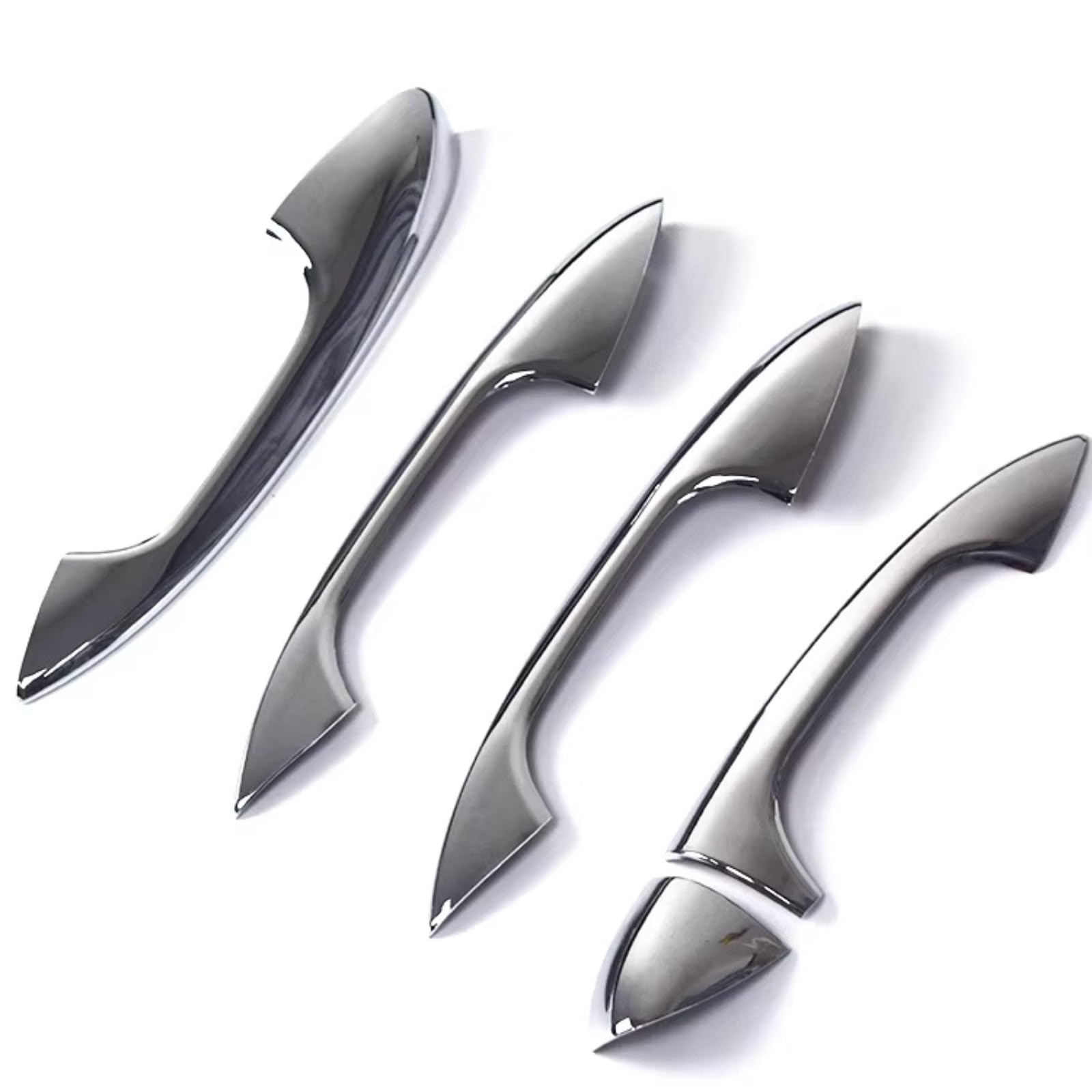Iukmr Silver For Benz A B C E Glc Cla Gle Gls Glb Cls Class W205 W213 X253 C118 W167 H247 X247 C257 W177 W247 Car Door Handle Cover Car Outer Door Handle(Silver)