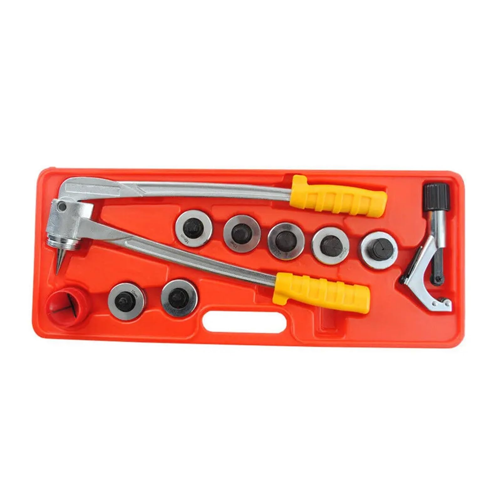 Expansor de tubos, Pipe Expander Tool With Tube Cutter 7 Heads 10-28mm Pipe Crimping Manual Pliers Metal Tube Expansion Tool Kit