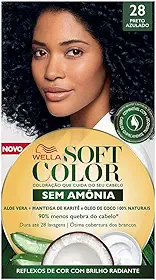 Soft Color Tinta De Cabelo Preto Azulado 28 Preto Azulado 28