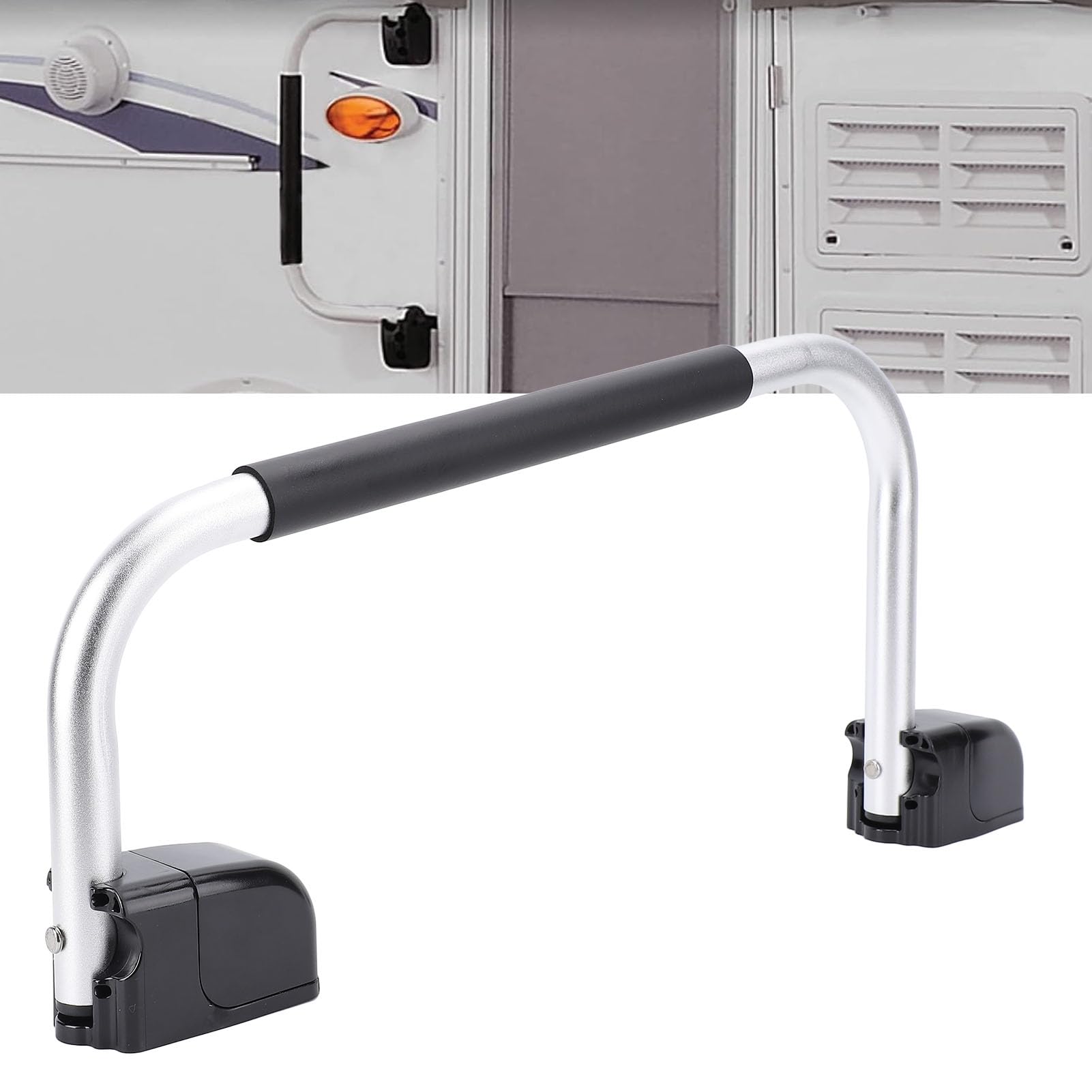 Poignée de Maintien pour Camping-Car, Rampe Pliante et verrouillable, en Alliage d'aluminium, pour entrée de sécurité, pour Caravane ou Camping-Car
