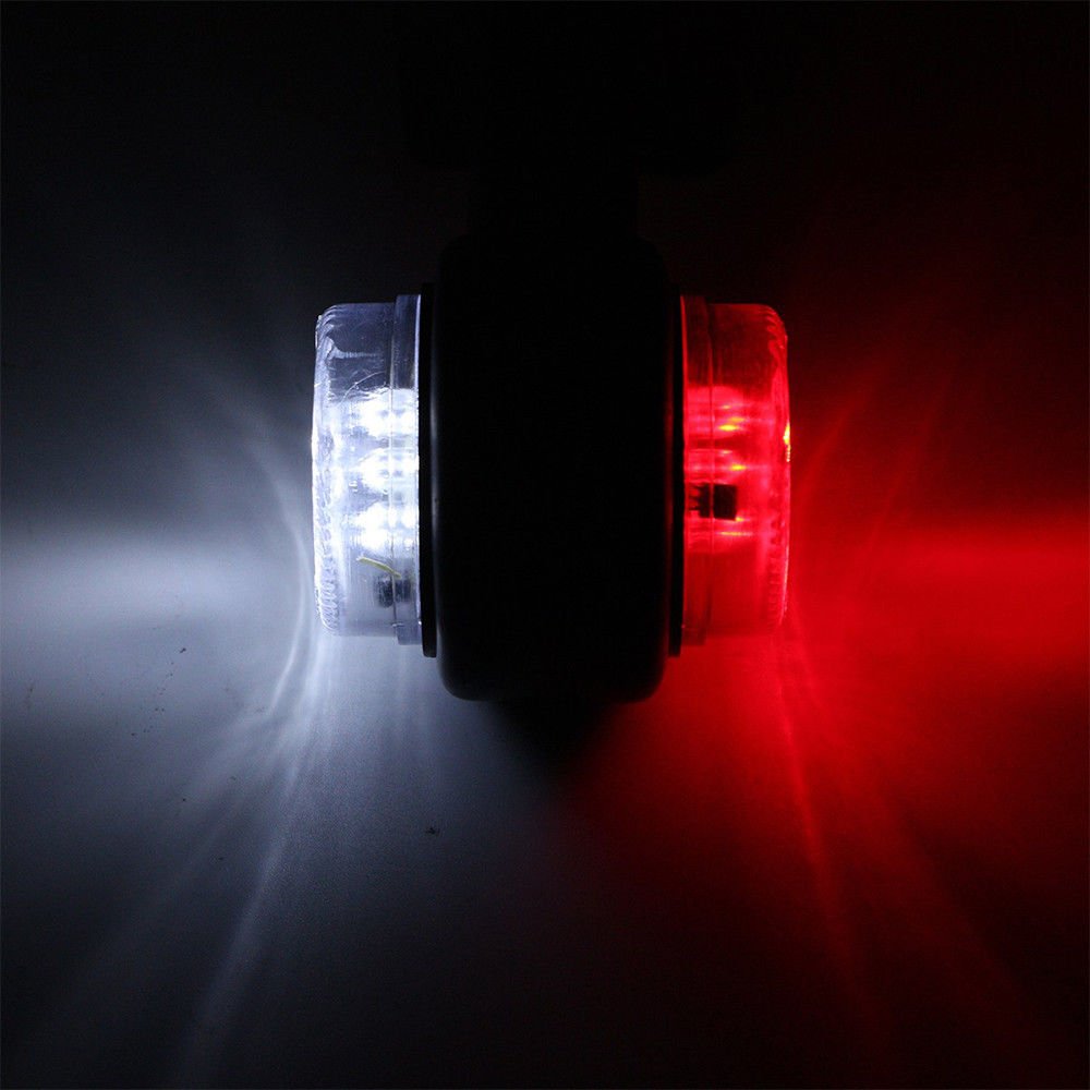 2 Pz/set Luci Di Coda Del Camion Rimorchio LED Contorno Luce Di - Foto 4