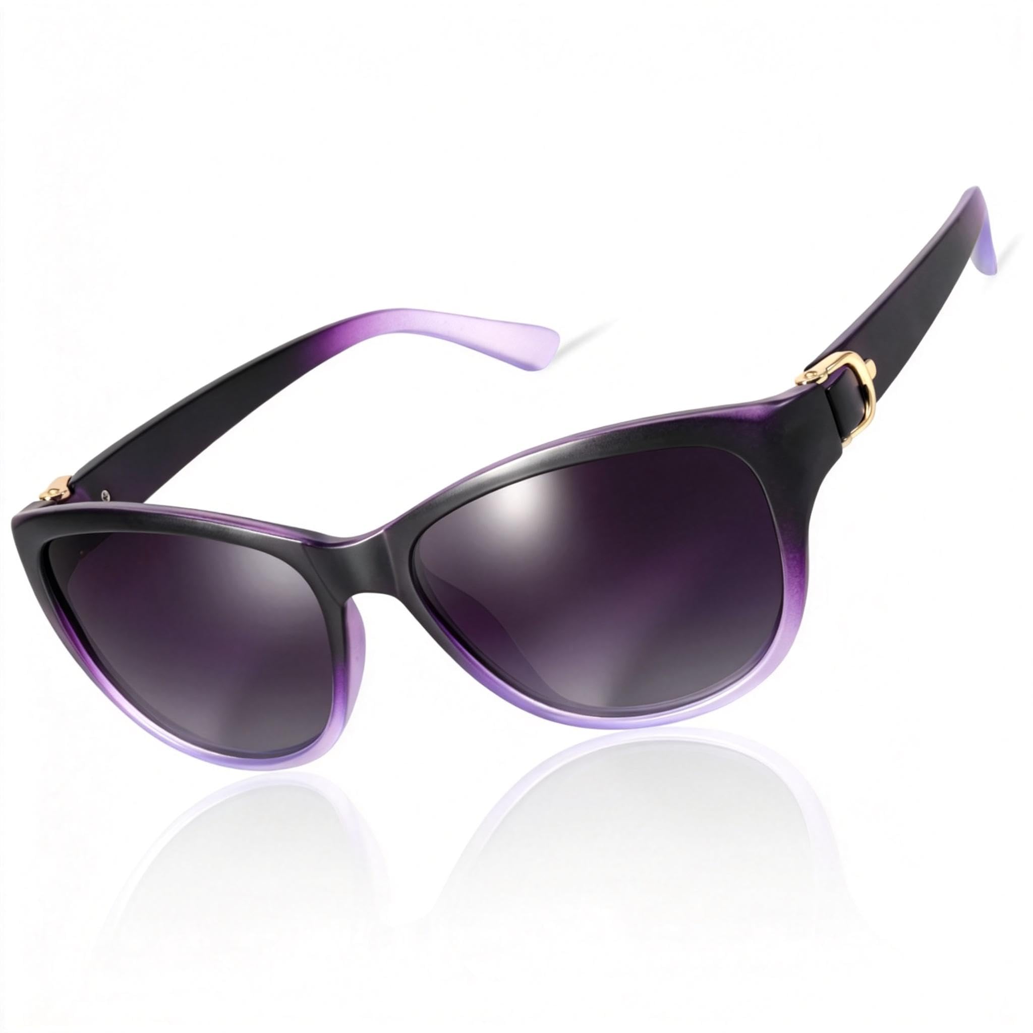LVIOE Polarized Cat Eye Sunglasses