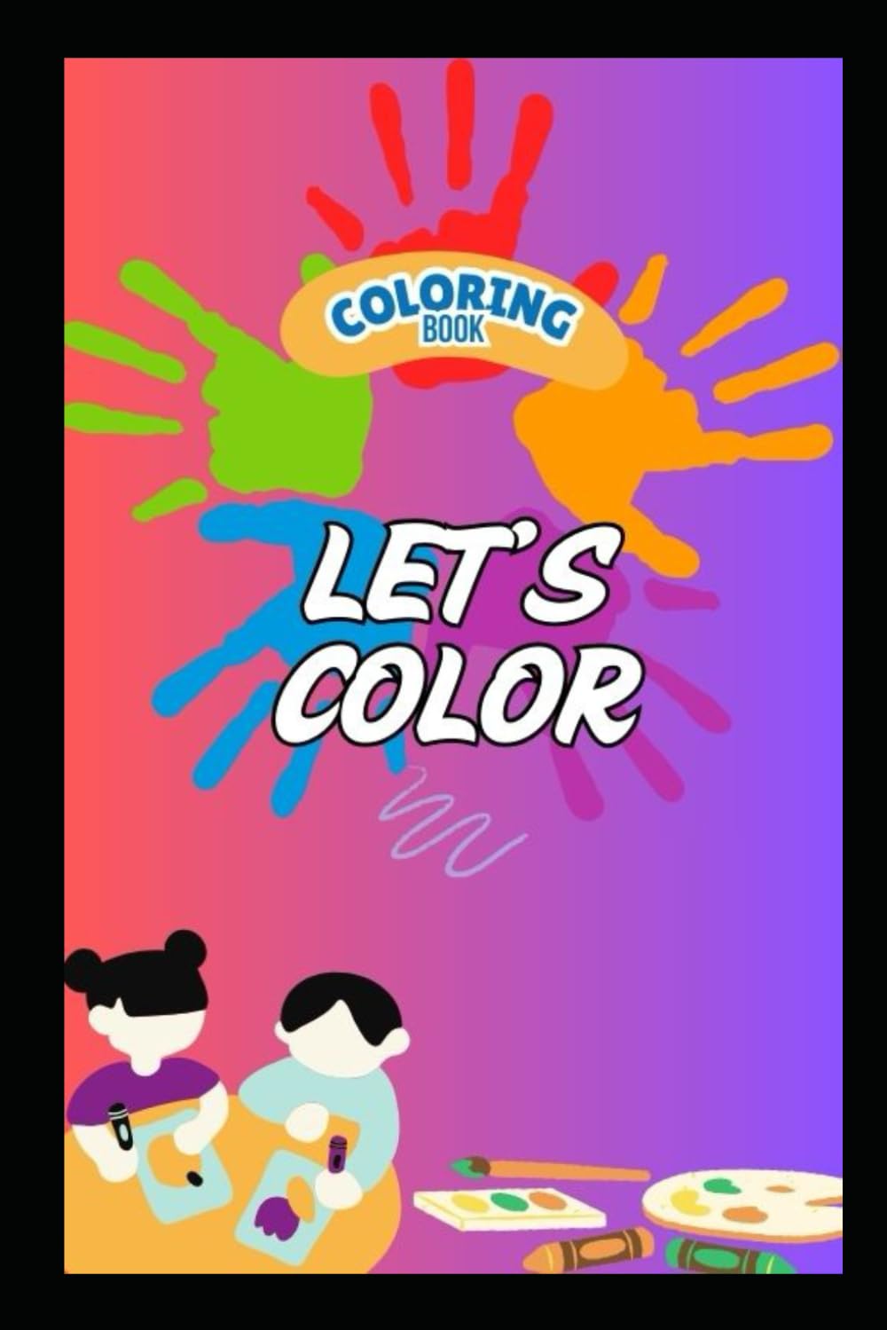 Kids Coloring Book: Learn colors and color by Numbers