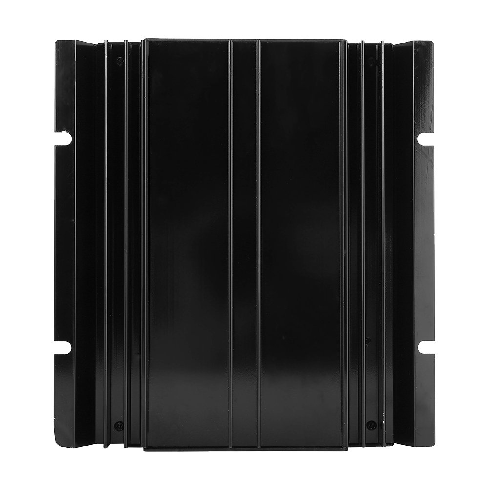 12V/24V 50A Regulador Solar MPPT Versión Corta Controlador de Carga Solar, Regulador para Panel Solar y Batería con Doble USB y Pantalla LCD