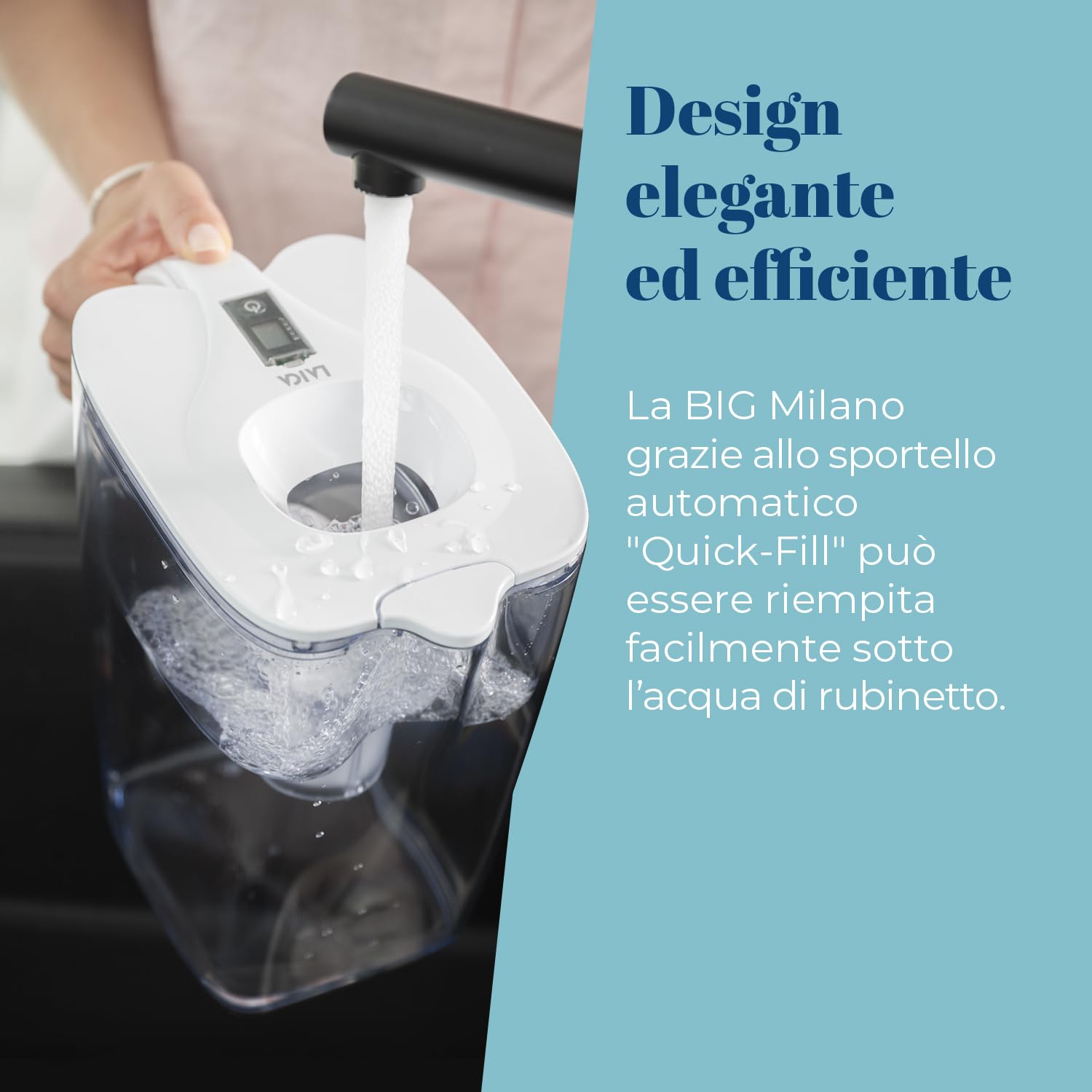 Laica Milan XXL dzbanek filtrujący 3,7 l, biały, 3,7 l