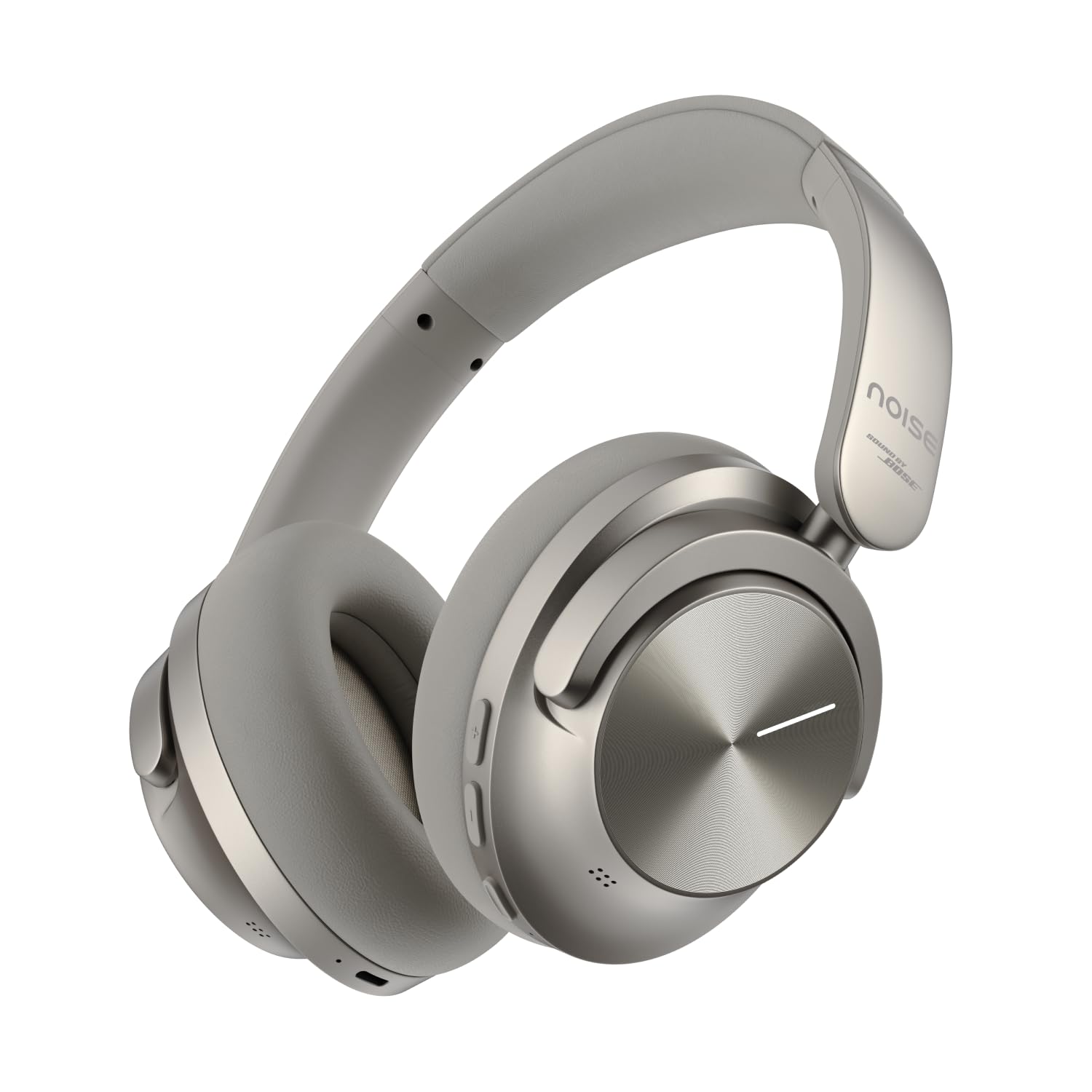 Noise Master Buds Max, Sound by Bose Wireless Over-Ear Headphones with Segment Leading Adaptive ANC, Dynamic EQ, LHDC 5.0, Immersive Spatial Audio,Upto 60H Playtime, App Support (Titanium)-picture-21