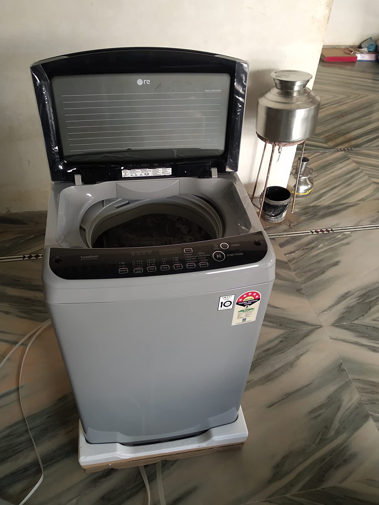 LG 6.5 Kg Fully Automatic Top Load Washing Machine (T65SPSF1ZA.ASFQEIL