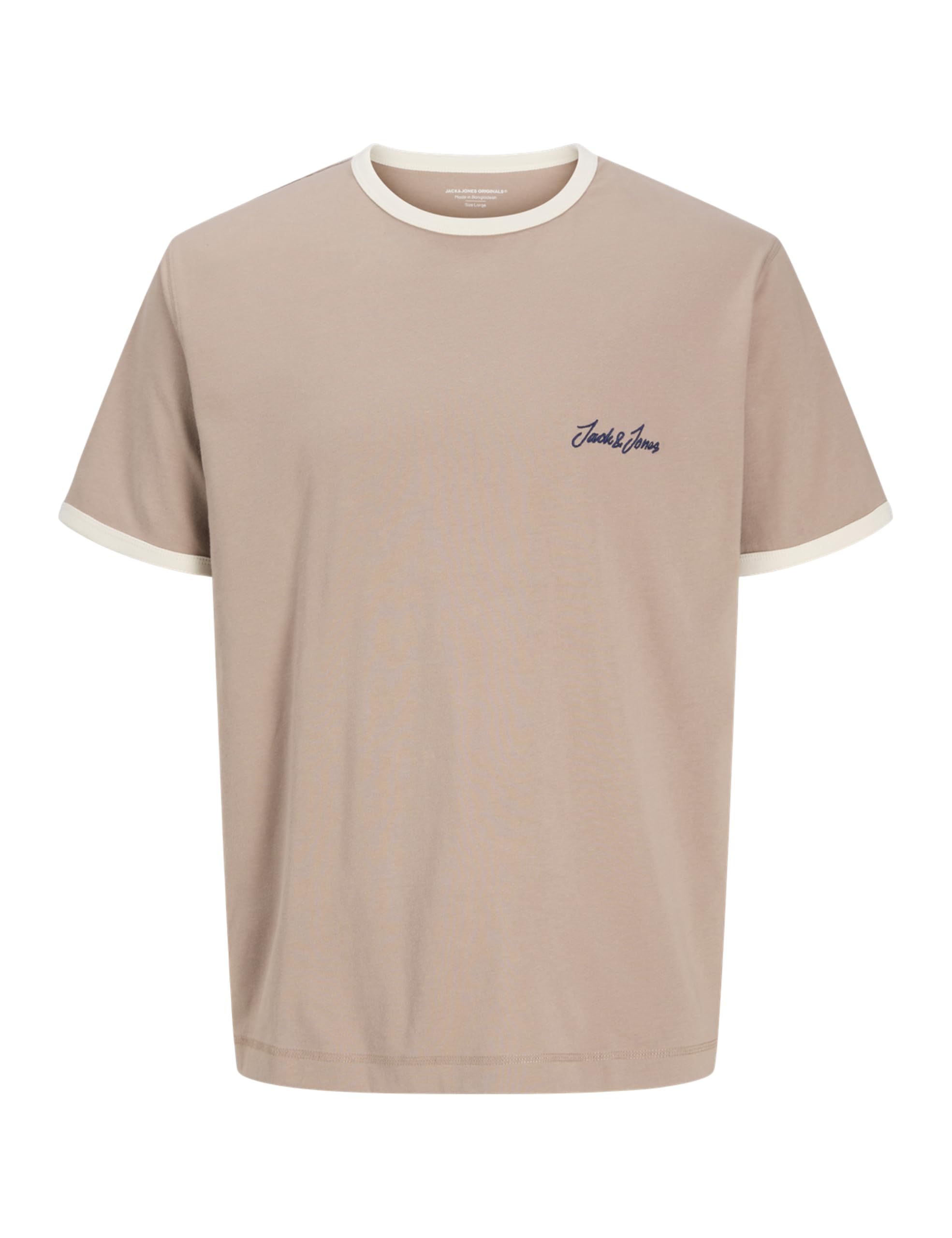 JACK & JONES Herren Jornorrebro Ringer Tee Ss Crew Neck SMU