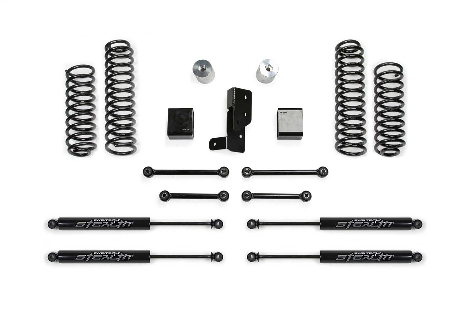 Fabtech2021 Jeep JL 4XE 4 Dr 3in Sport System w/Stealth (K4200M)