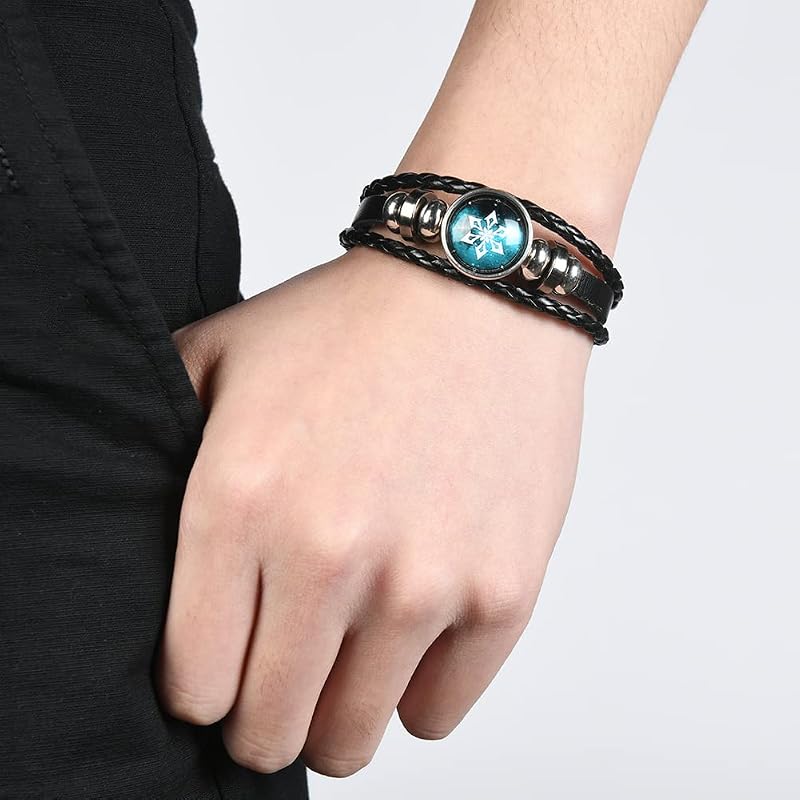 Aucuu Genshin Impact Unisex Karkötő Világító Gyöngyökkel Cosplay Ajándék