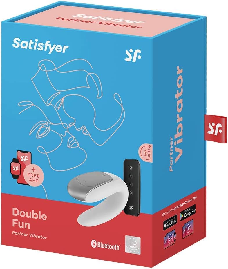 Satisfyer Double Fun con control mediante Bluetooth y 2 motores por 28,60€ ¡¡33% de descuento!!