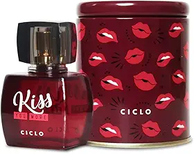 Perfume Deo Colônia Ciclo Kiss You More Lata Feminino 50ml