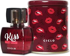 Perfume Deo Colônia Ciclo Kiss You More Lata Feminino 50ml
