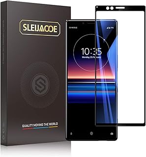 Xperia 1 ガラスフィルム【ブルーライトカット】【3D全面保護】Xperia sov40 ガラスフィルムSO-03Lガラスフィルム ブルーライトカット エクスペリア 1 (SO-03L SOV40) フィルム 目に優しい ラウンドエッジ高精度加工 感度良好 日本製旭硝子材 貼り付け簡単 超薄い 耐衝撃 9H 高透過率 飛散防止 強化ガラス 指紋防止 気泡ゼロ 自動吸着（黒縁）