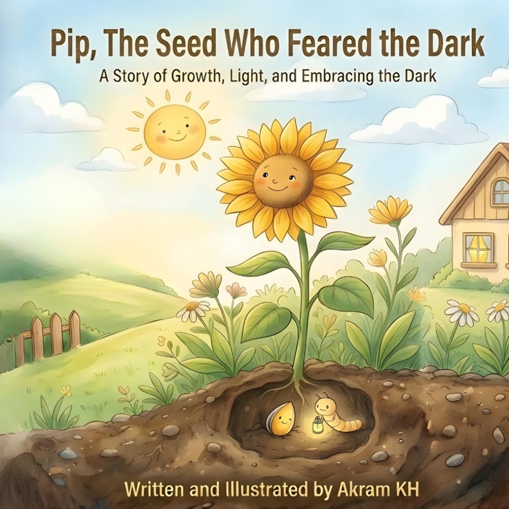 Pip, The Seed Who Feared the Dark: A Bedtime Story About Fear of the Dark and Being Brave , a comforting picture book to help kids overcome fear of the dark