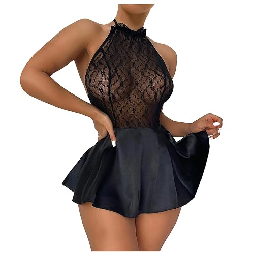Ansenesna Completi Intimi Hot, Body Donna Intimo Completino Intimo Donna