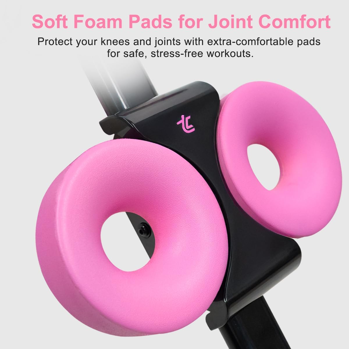 Tousains Adjustable Ab Trainer Machine For Women, Foldable A...