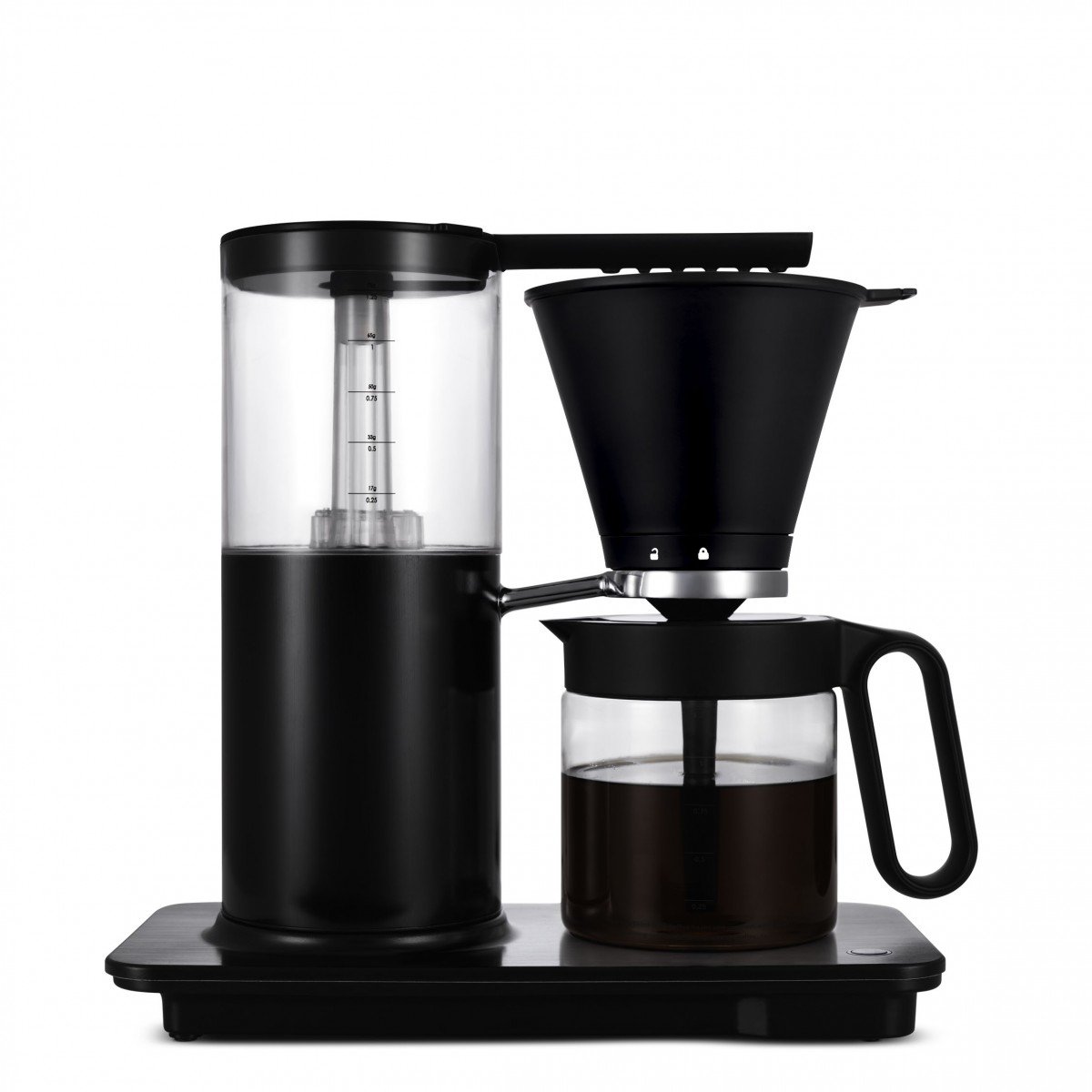 Wilfa WSO-1B Integrated - Coffee Maker (Integrated, Filter coffee machine, 1,25 L, Ground coffee, 1530 W, Black)
