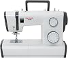 FAMILY 25| Sewing Machine for Beginners and Pros with Top Loading Bobbin Horizontal Rotary Hook, 100 Stitch Applications, 23 Built-in Stitches, Accessory Kit, Foot Pedal, Extension Table